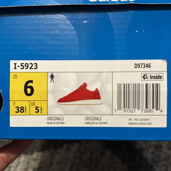 Adidas I-5923 Red Gum - Picture 10 of 10